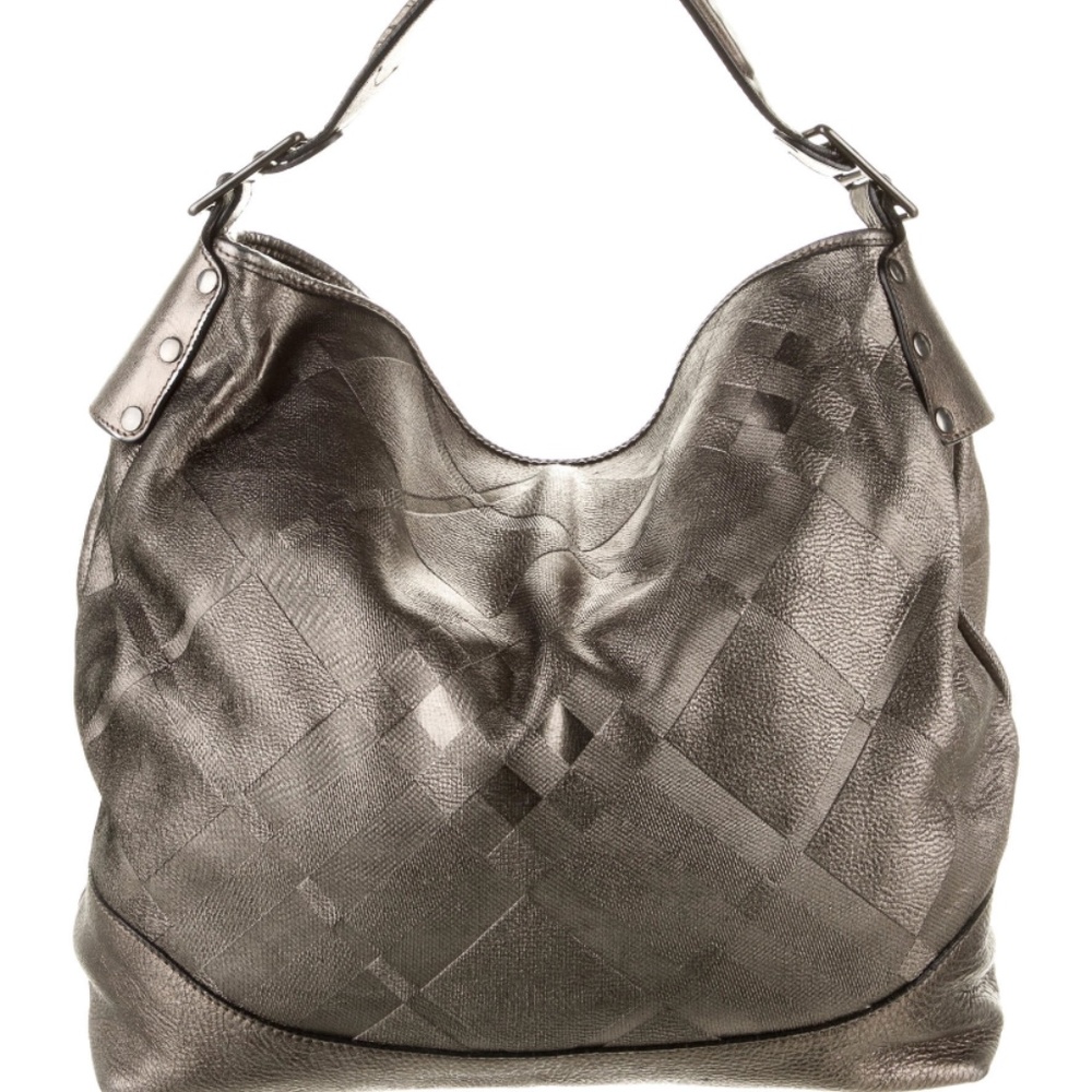 Authentic Burberry metallic purse!
